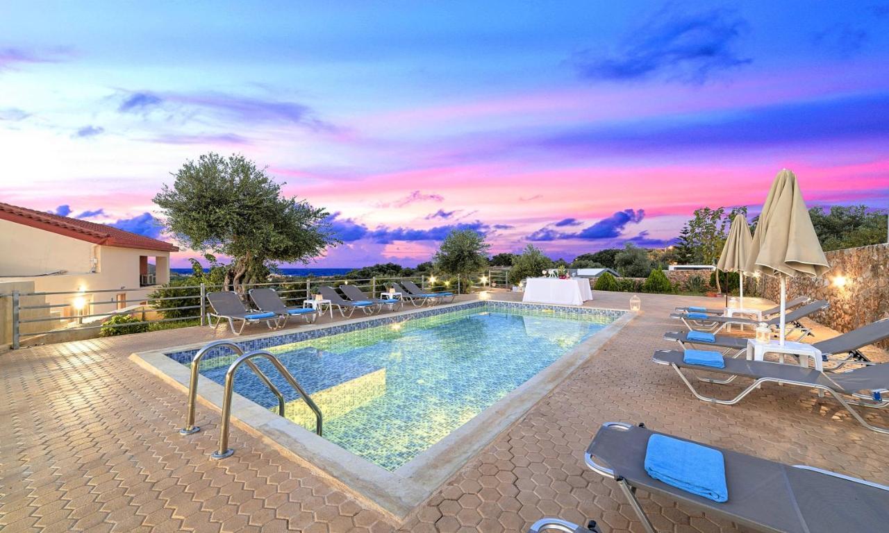 Aqua Blue Villas With Heated Pool Mathes Luaran gambar