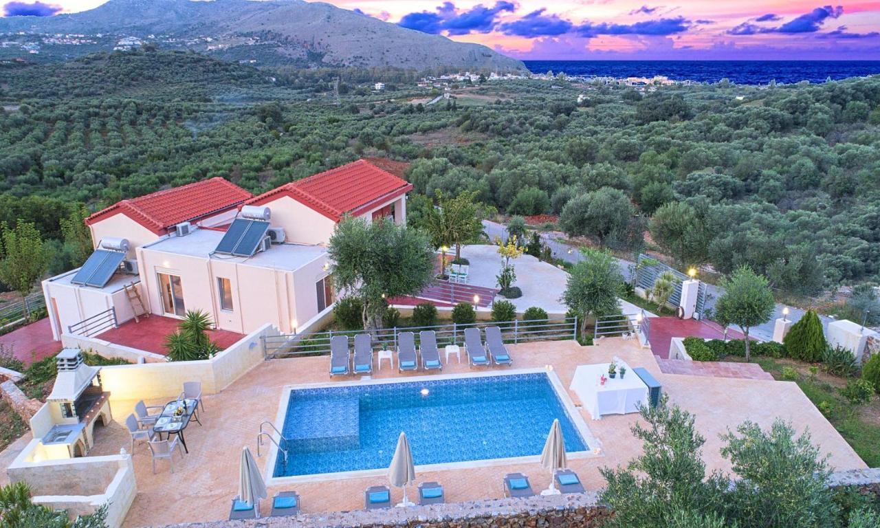 Aqua Blue Villas With Heated Pool Mathes Luaran gambar